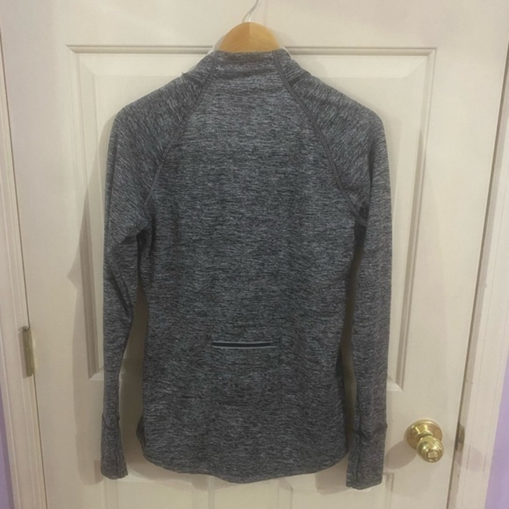 Tangerine Women’s Medium Half Zip Athletic Pullover - Picture 2 of 8